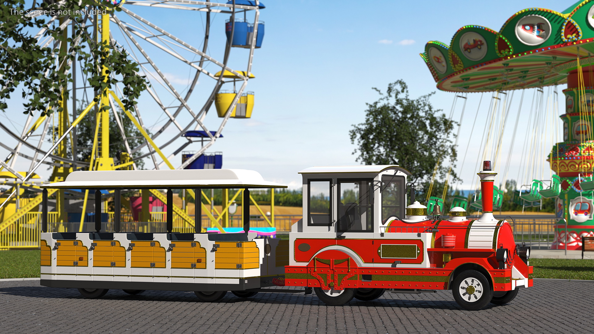 3D Tourist Train model