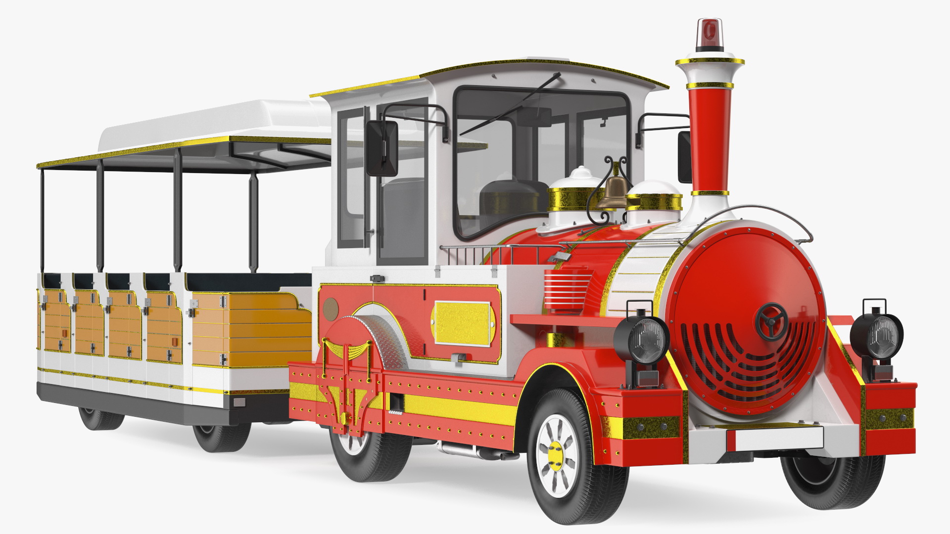 3D Tourist Train model