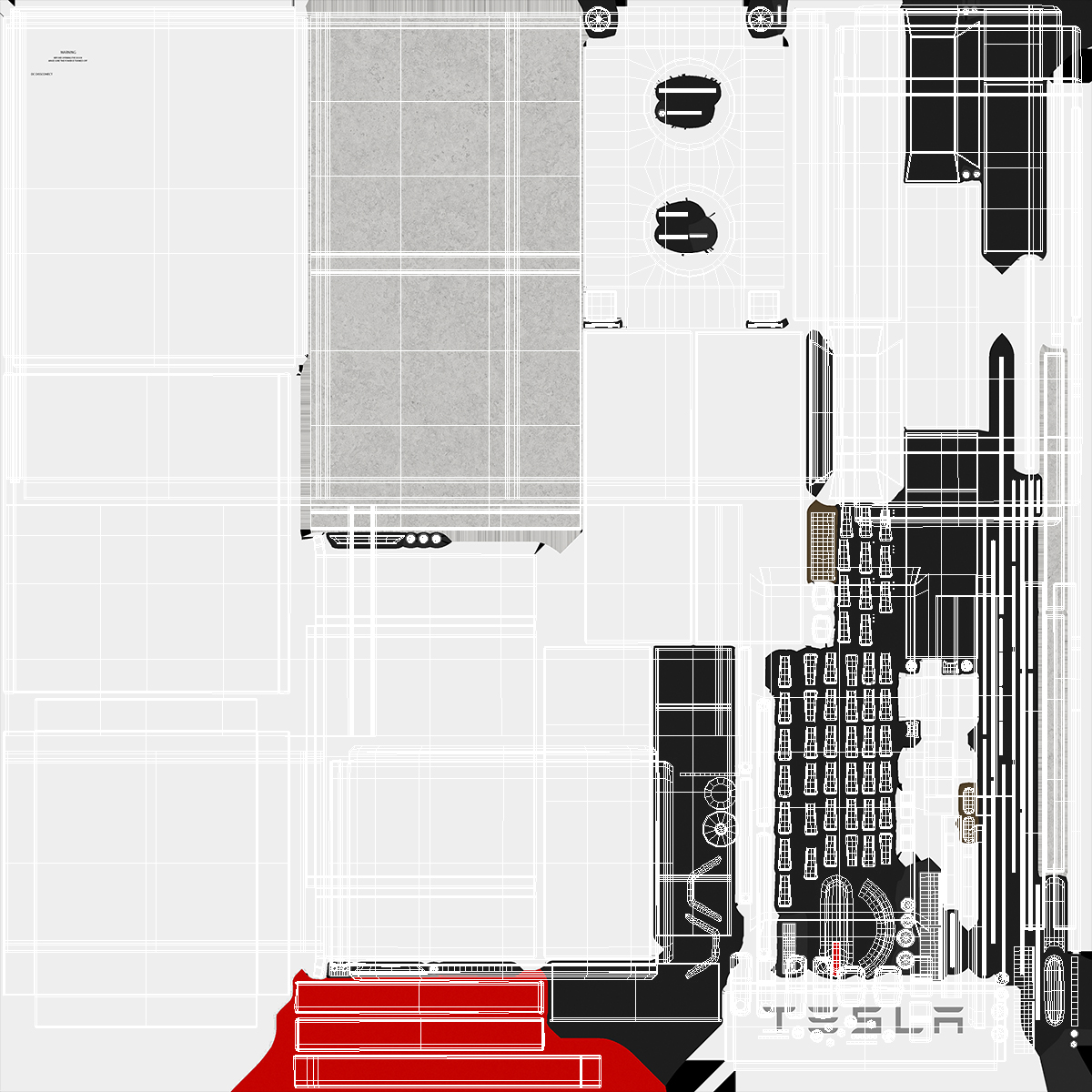 Tesla Powerpack System 3D