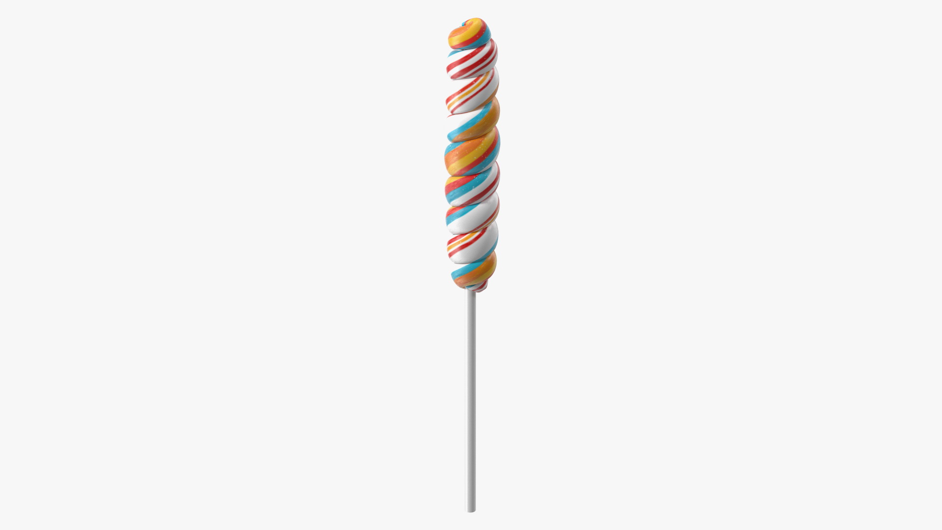 3D model Mini Twist Lollypop Candy