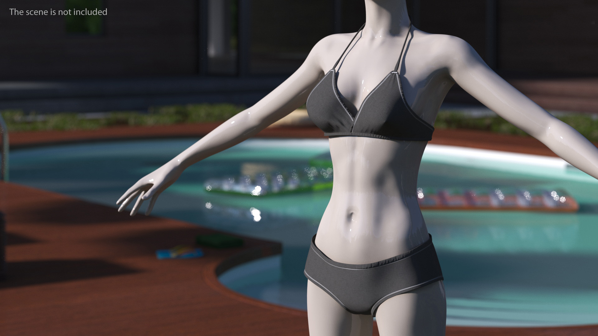 Bikini Swimwear Set 3D model