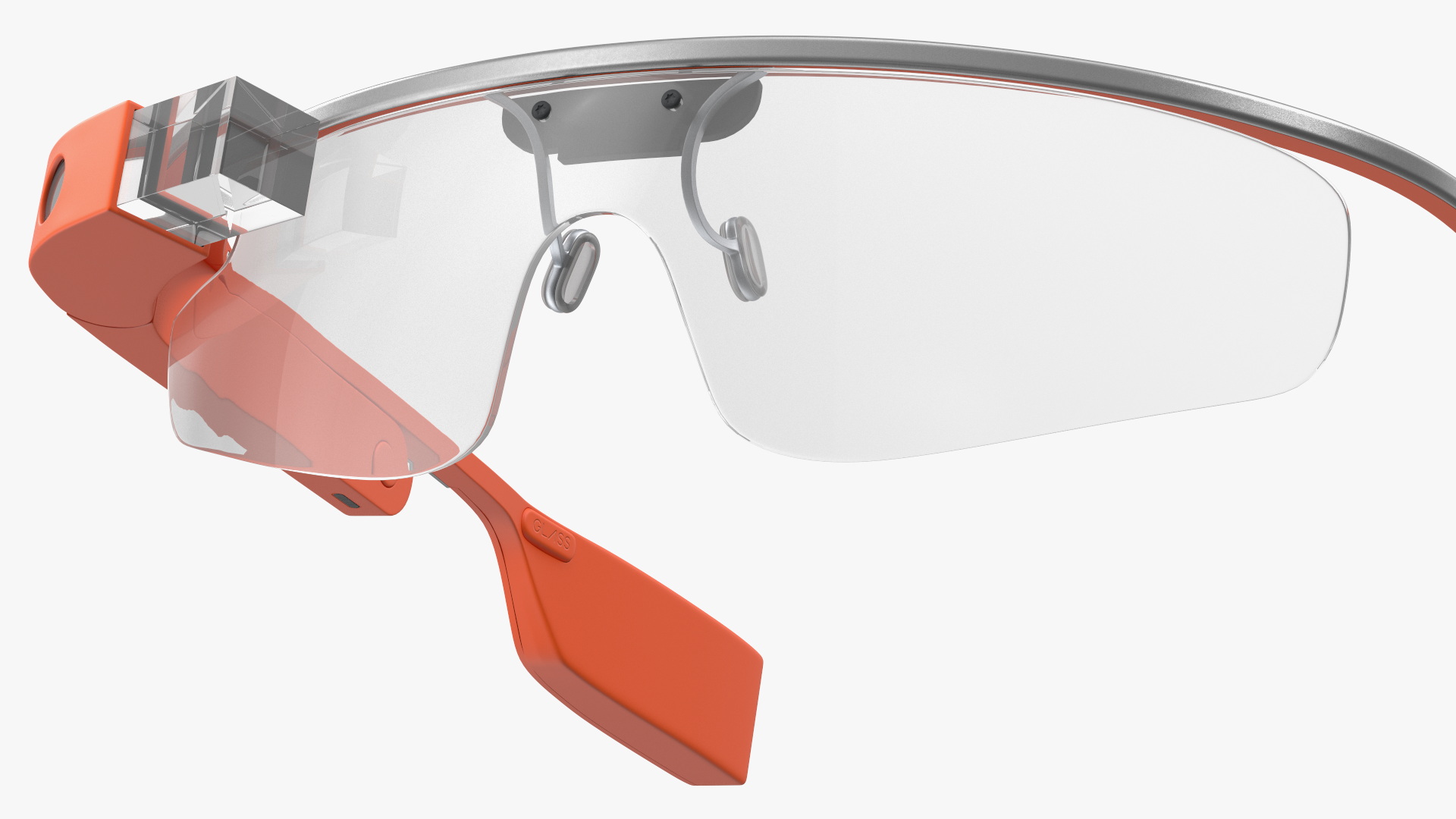 3D model New Google Smart Glasses Coral