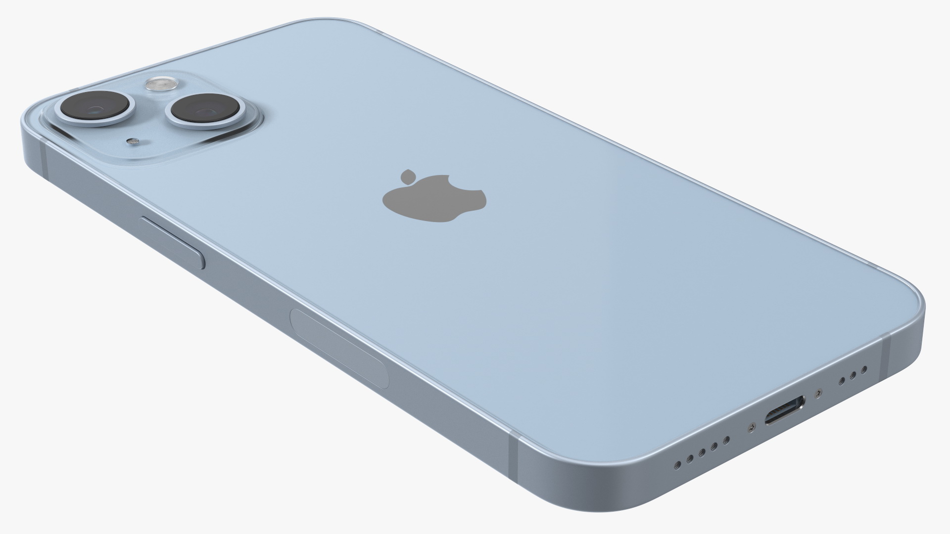 3D model Apple iPhone 14 Blue