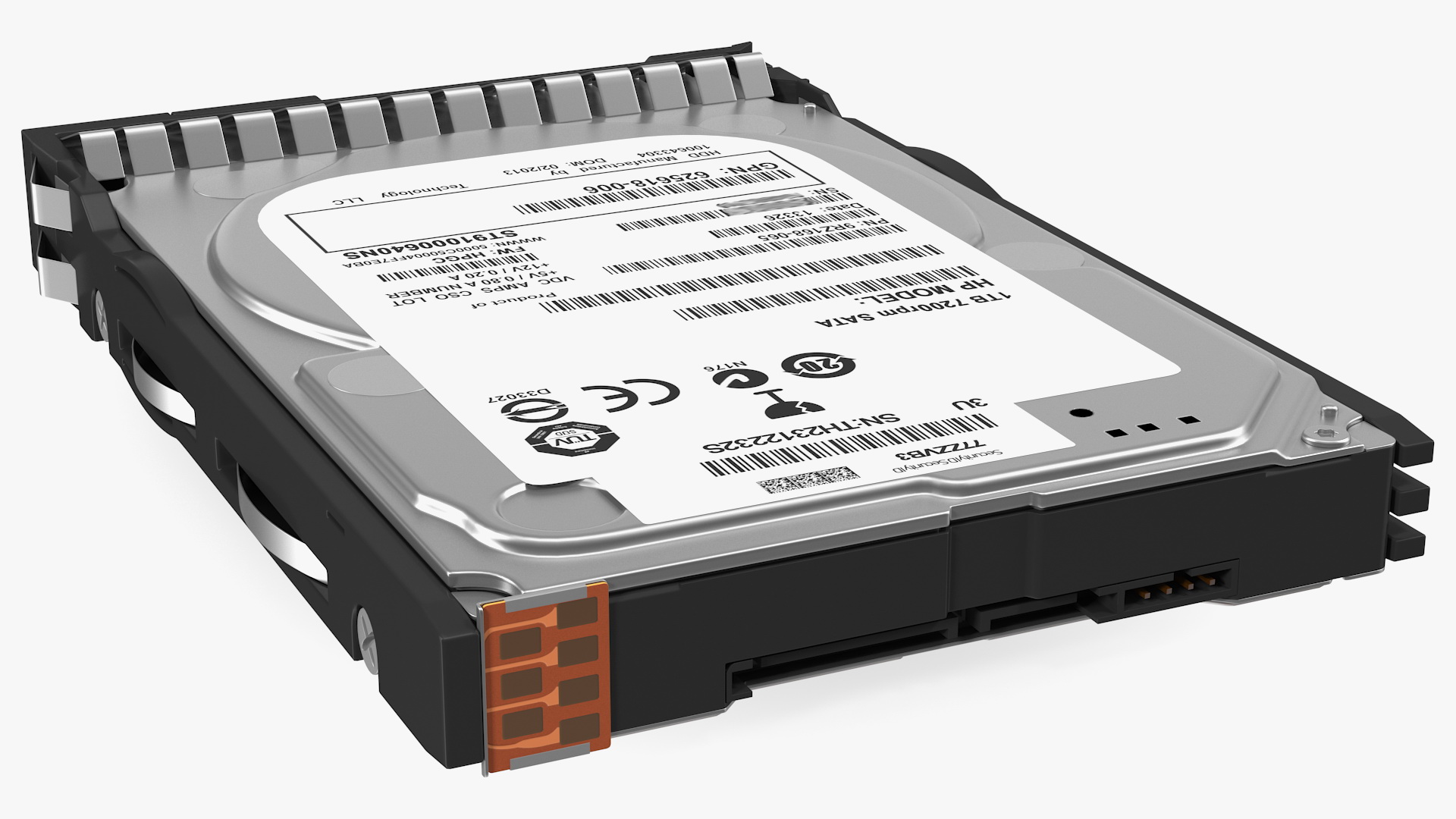 SATA 1TB HDD 3D