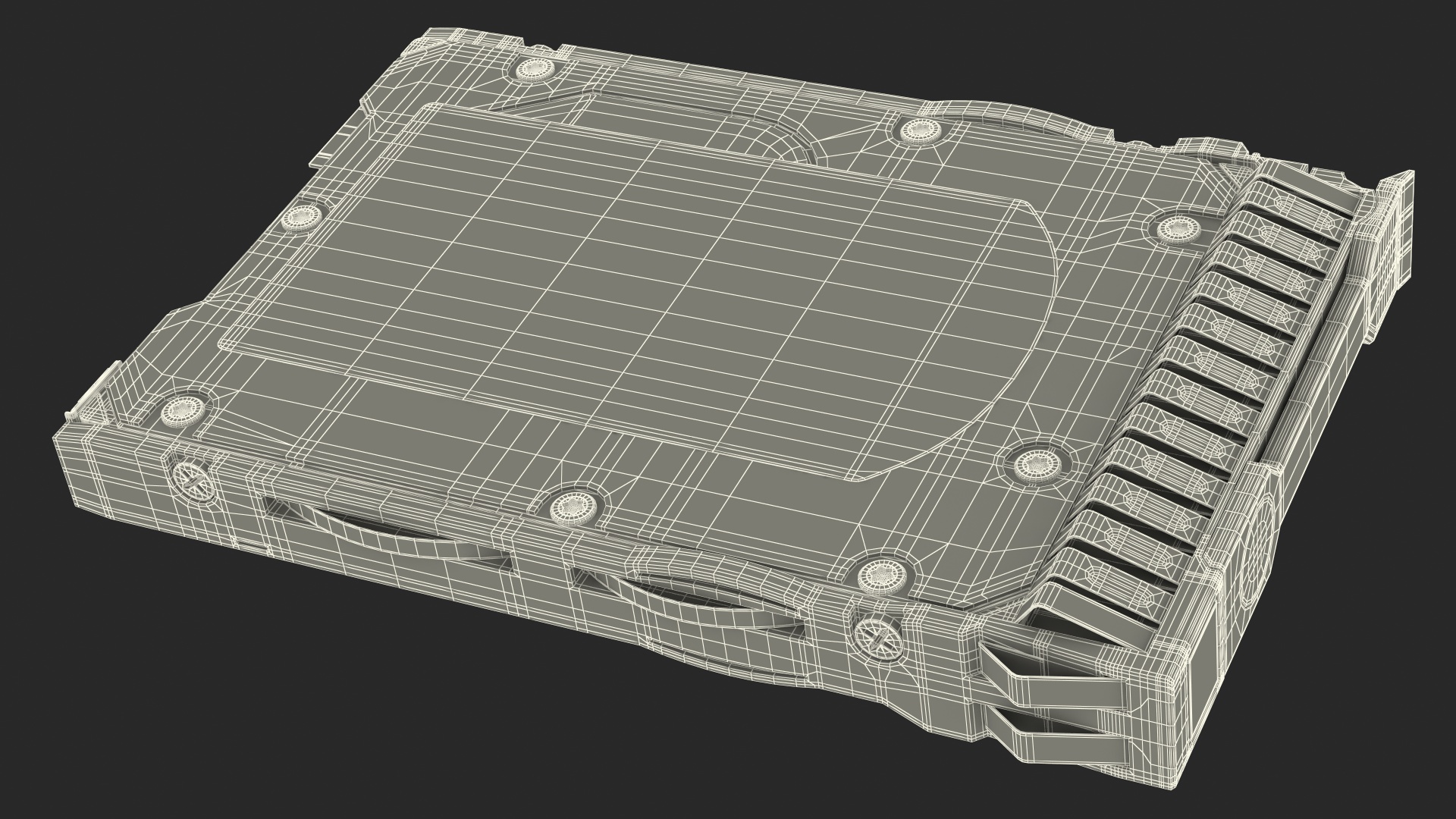 SATA 1TB HDD 3D