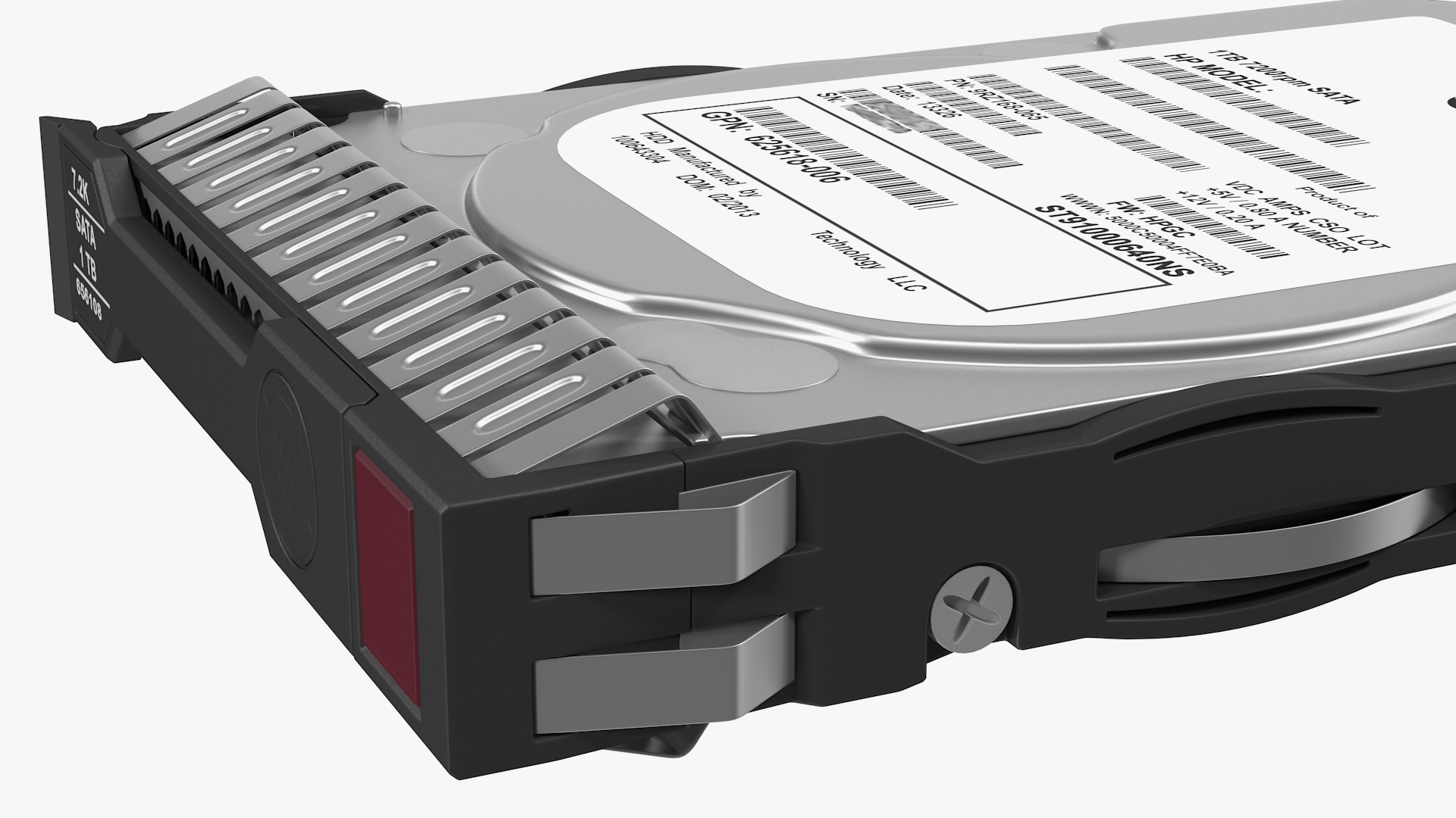 SATA 1TB HDD 3D