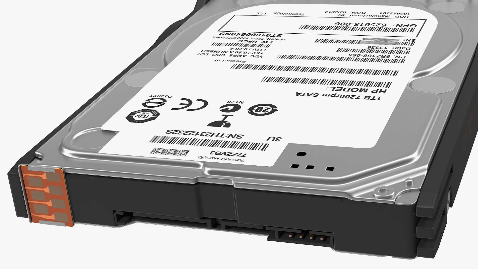 SATA 1TB HDD 3D