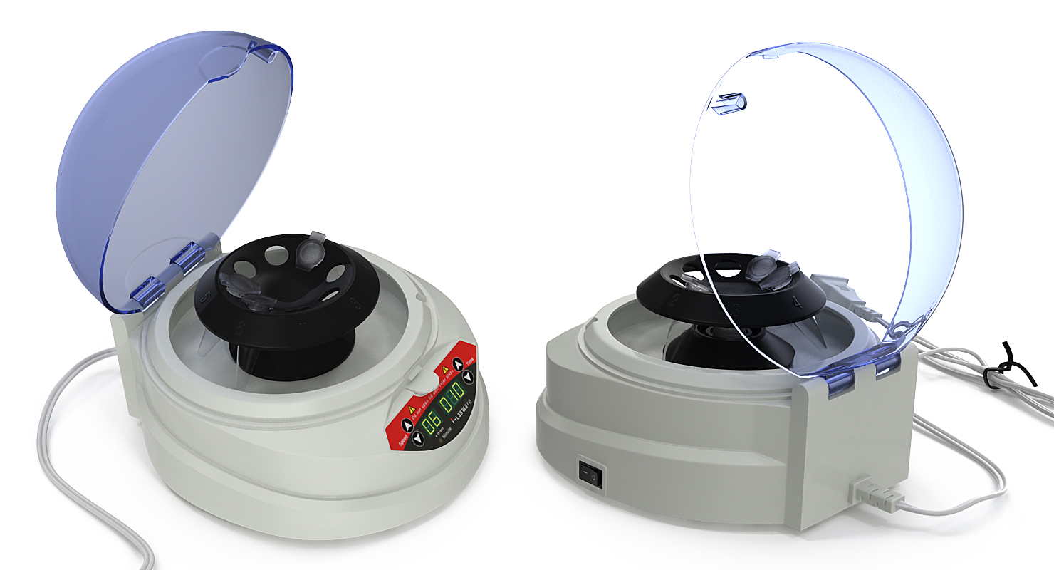 Lab Mini Centrifuge 3D model