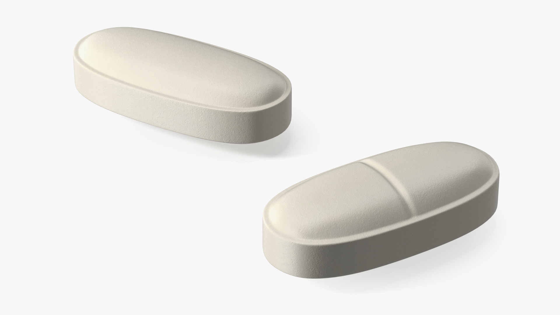 3D Oblong Pill