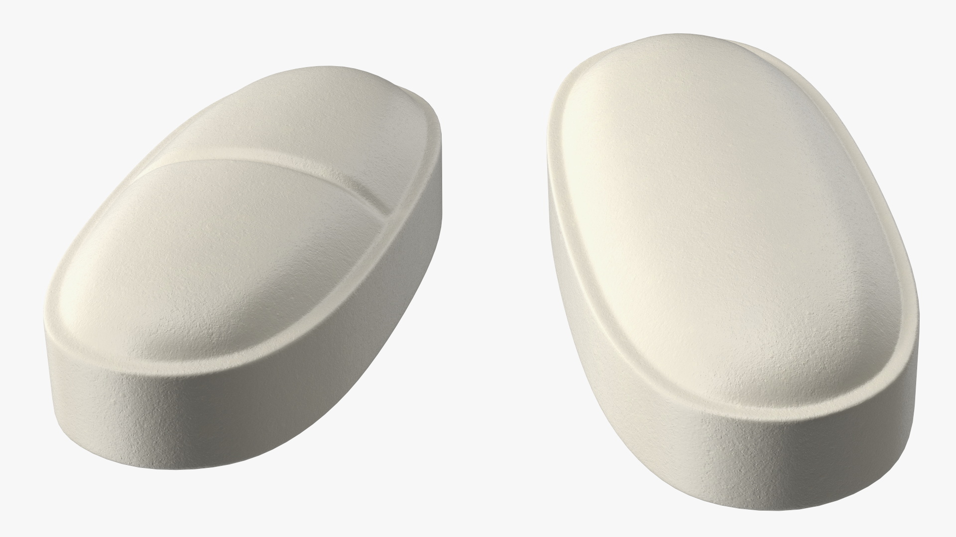 3D Oblong Pill