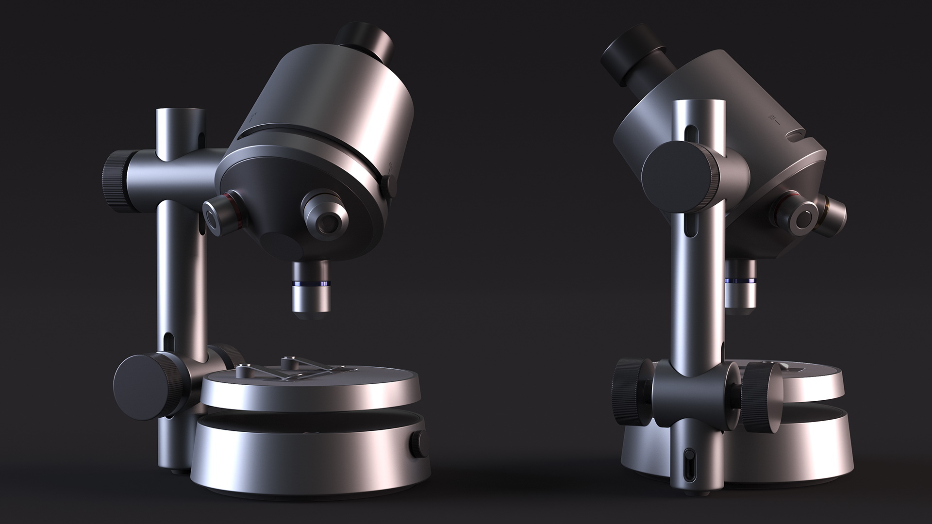 3D Transmitted Light Microscope Gray model