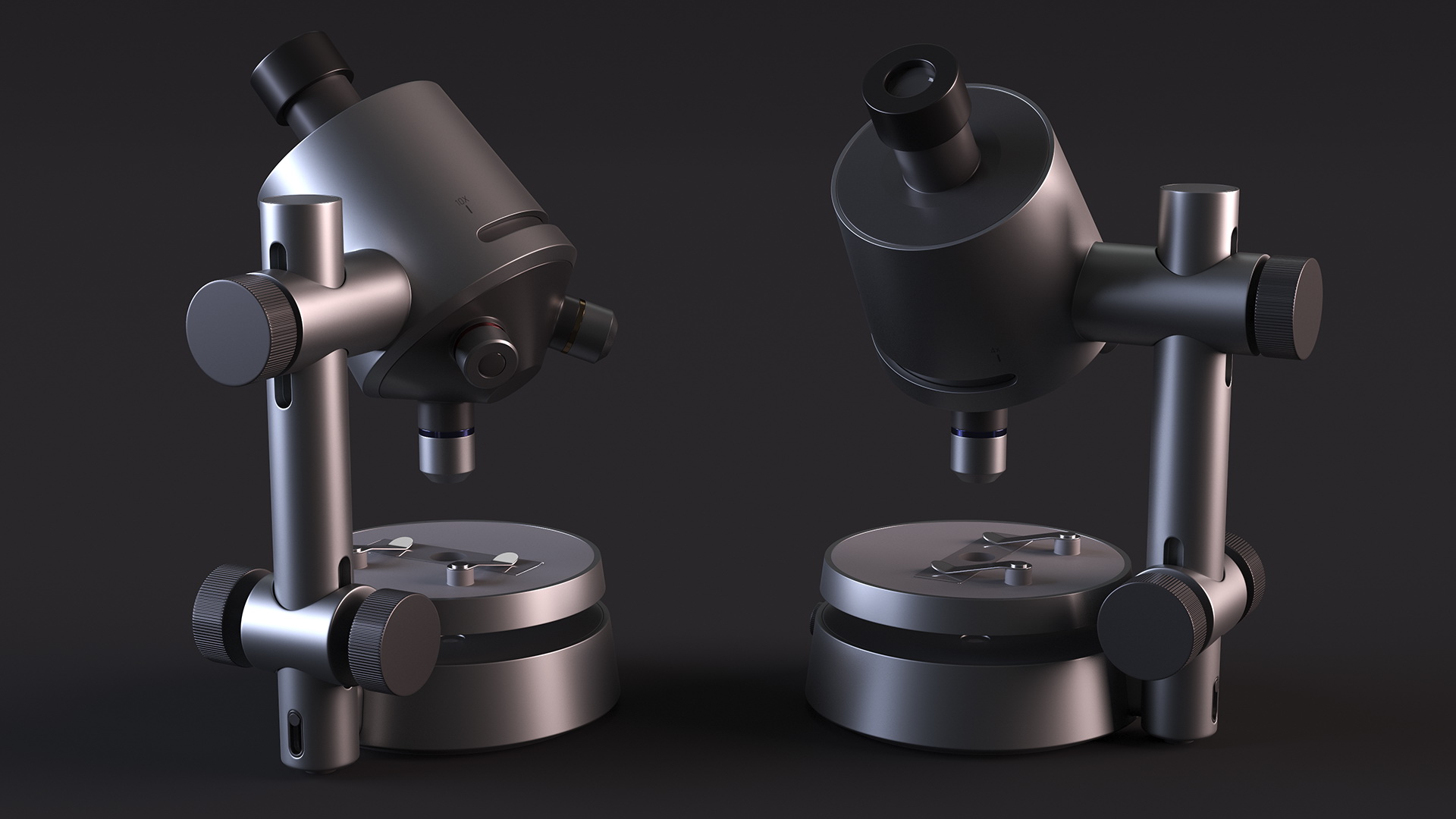 3D Transmitted Light Microscope Gray model