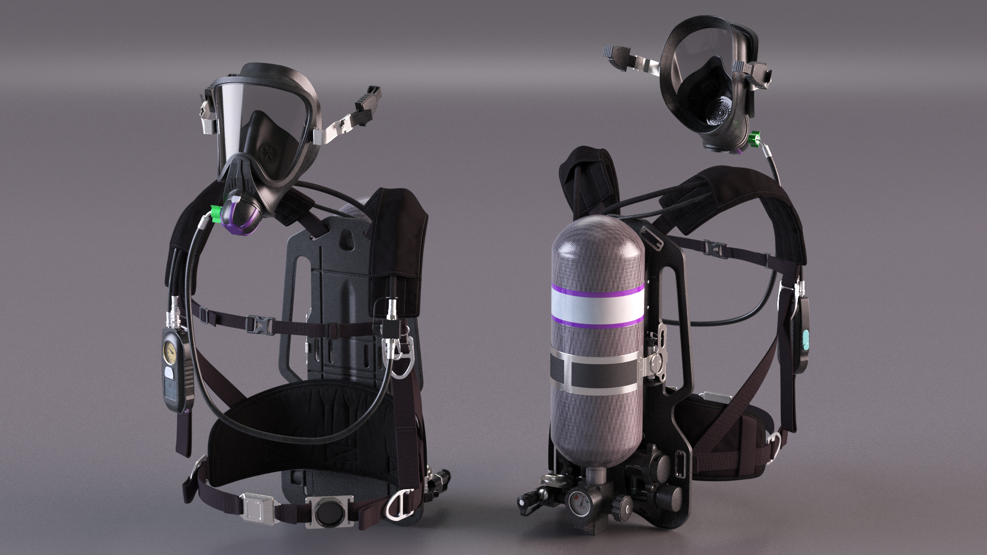 Breathing Apparatus 3D model