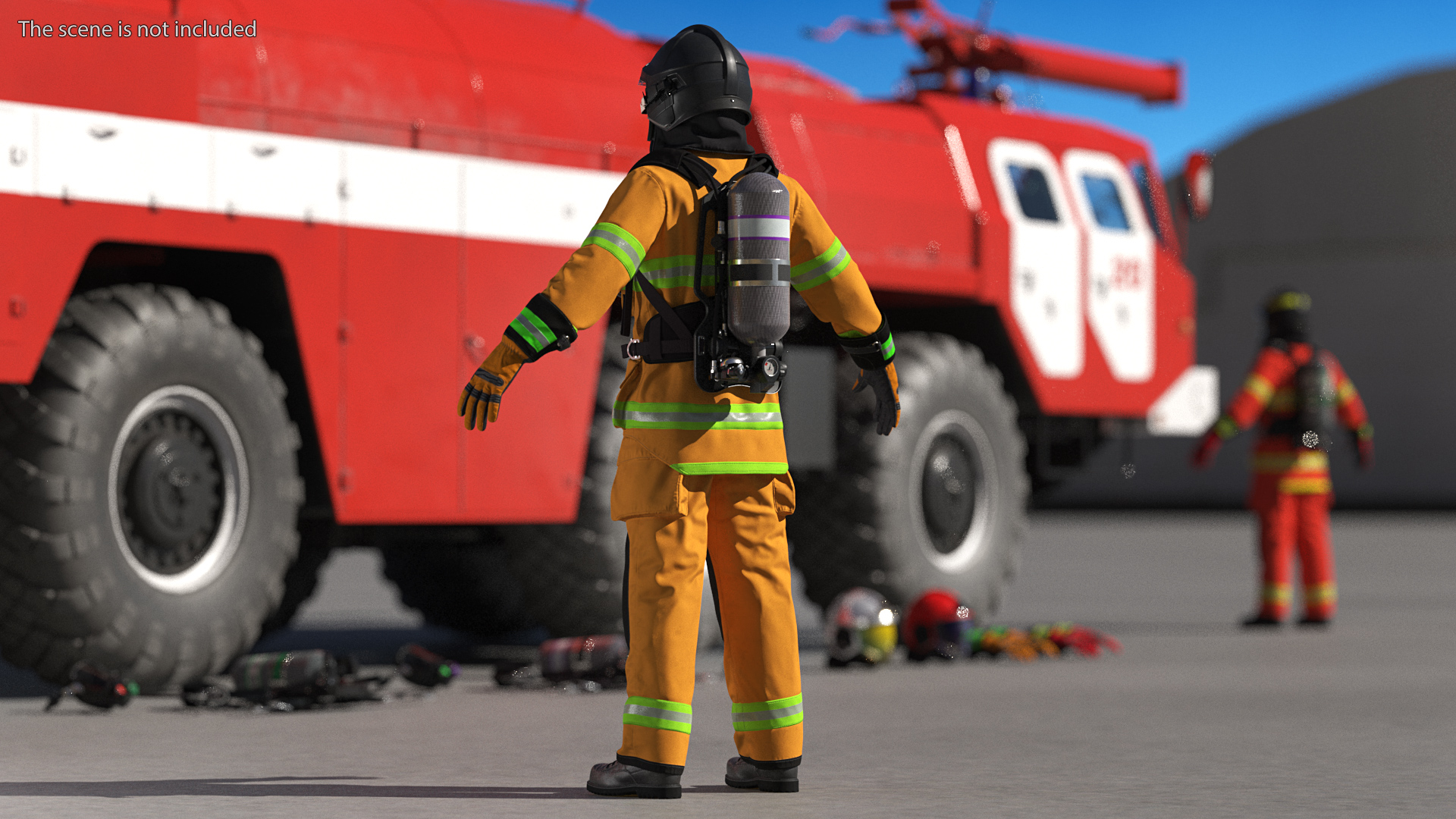 Breathing Apparatus 3D model