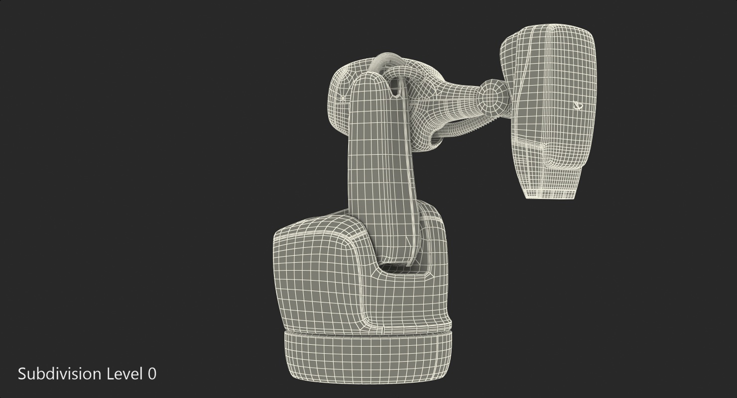 Radiation Therapy Device Accuray CyberKnife Device Rigged 3D