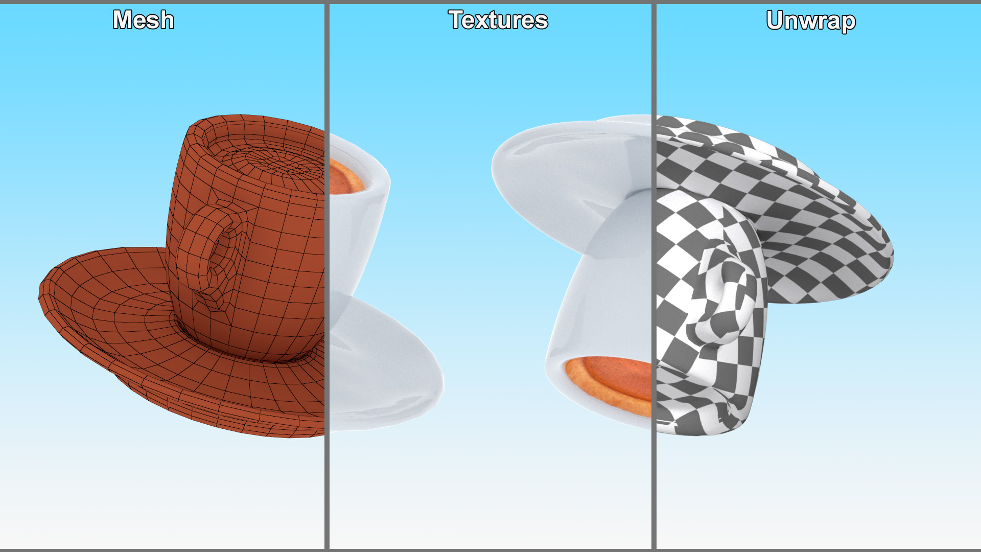 Lavazza Espresso Coffee Cup 3D