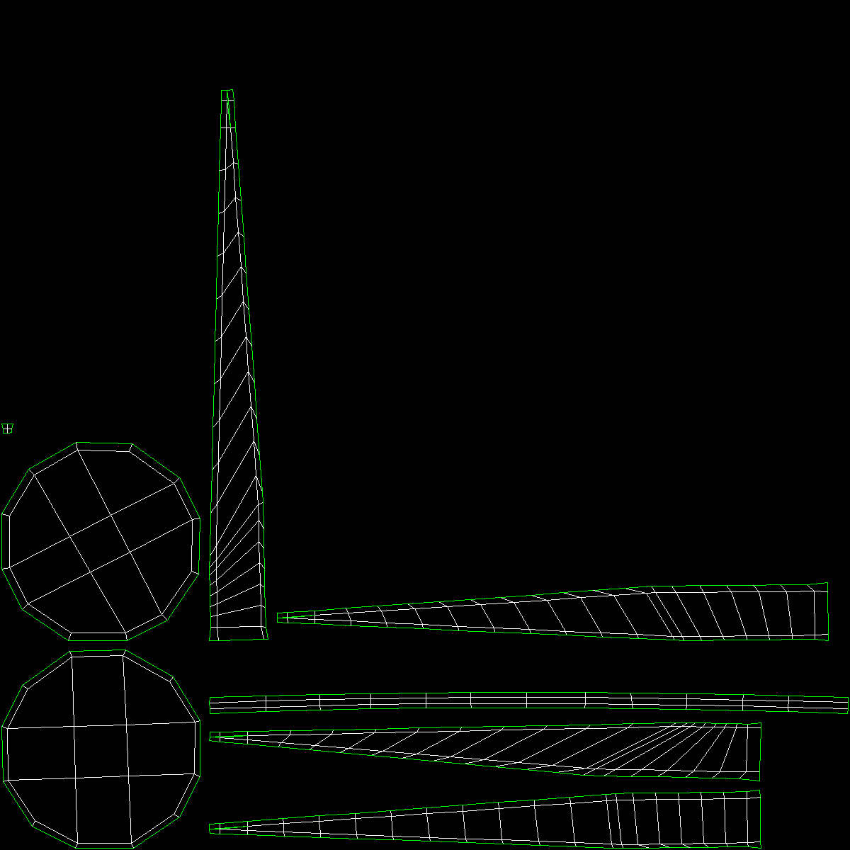 3D model Tack Nails