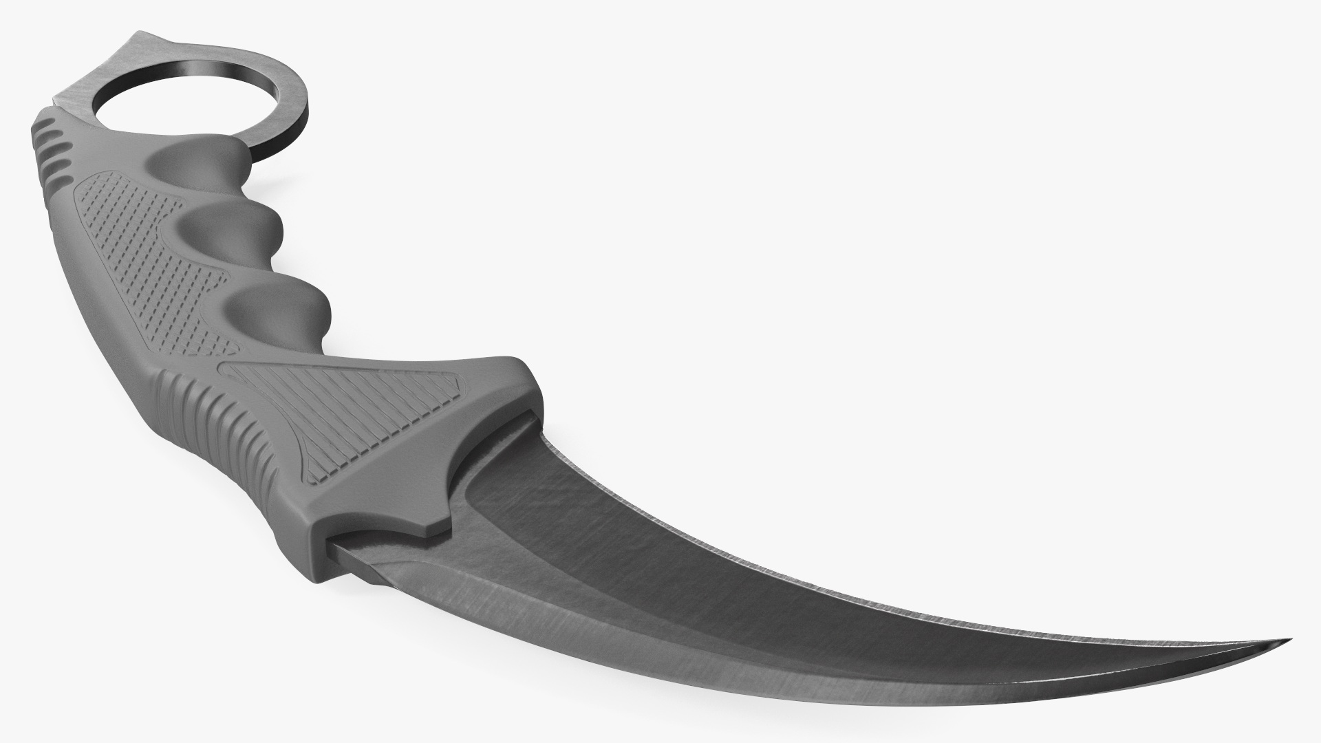 3D model Karambit Claw Knife Black