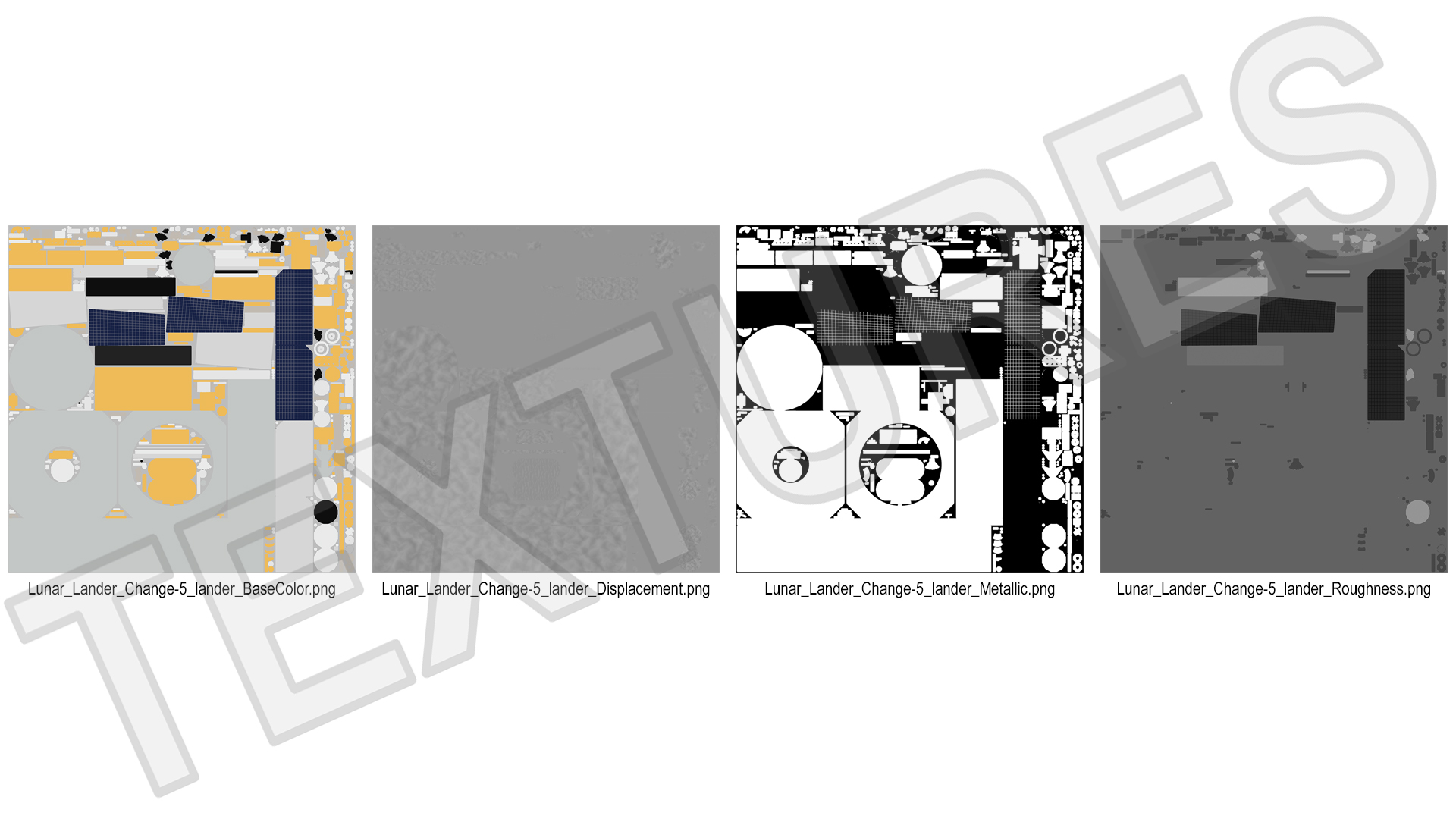 Change-5 Lunar Satellite Landing Part 3D