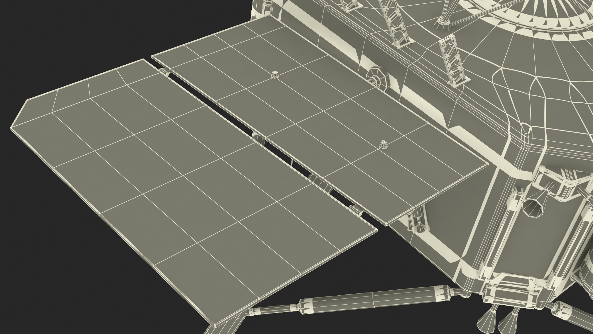 Change-5 Lunar Satellite Landing Part 3D