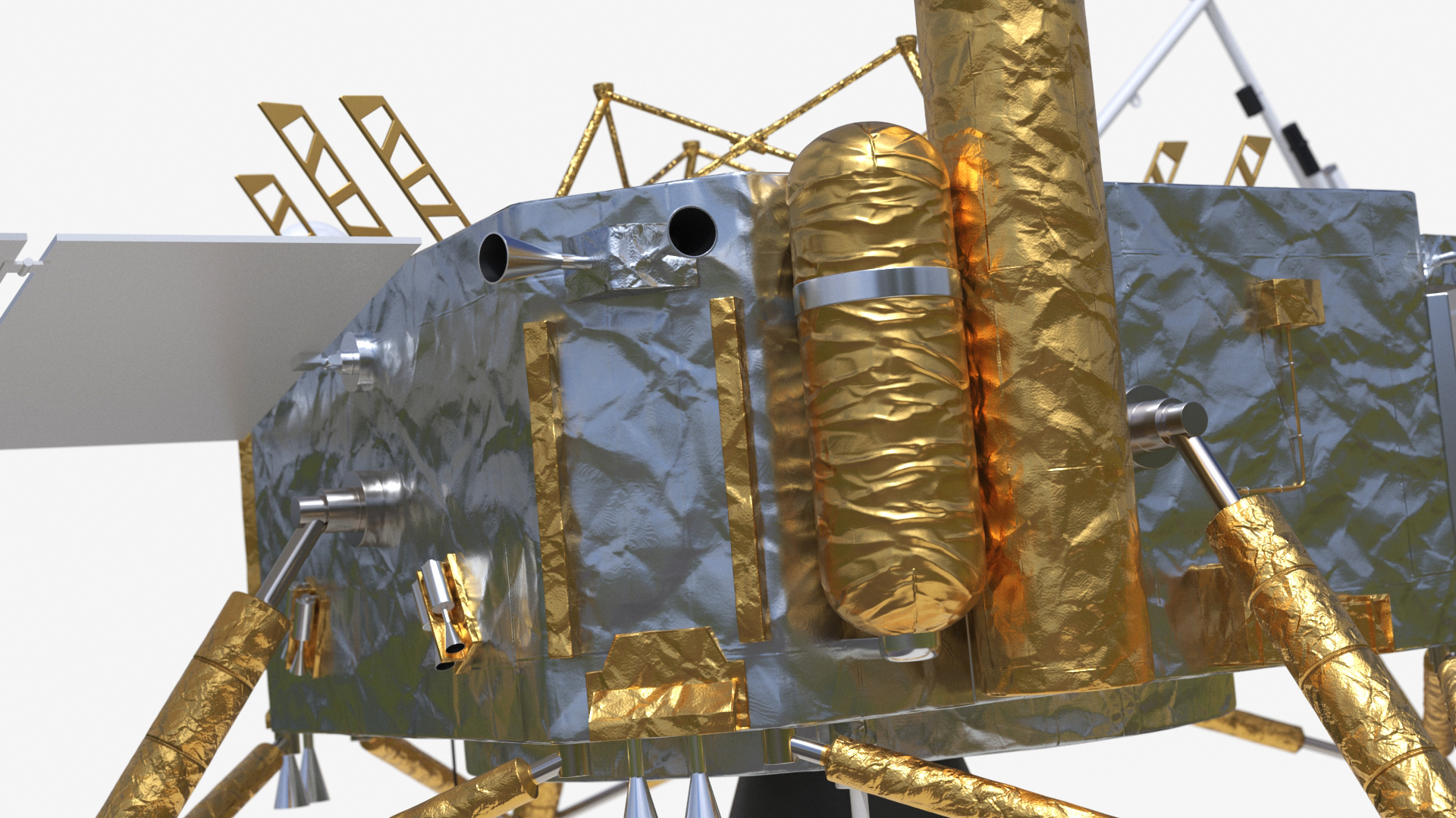 Change-5 Lunar Satellite Landing Part 3D