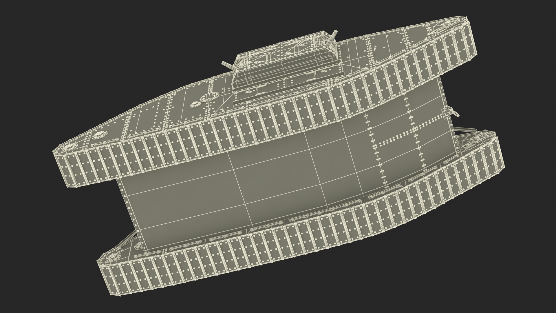 3D Tank MK 4 Female