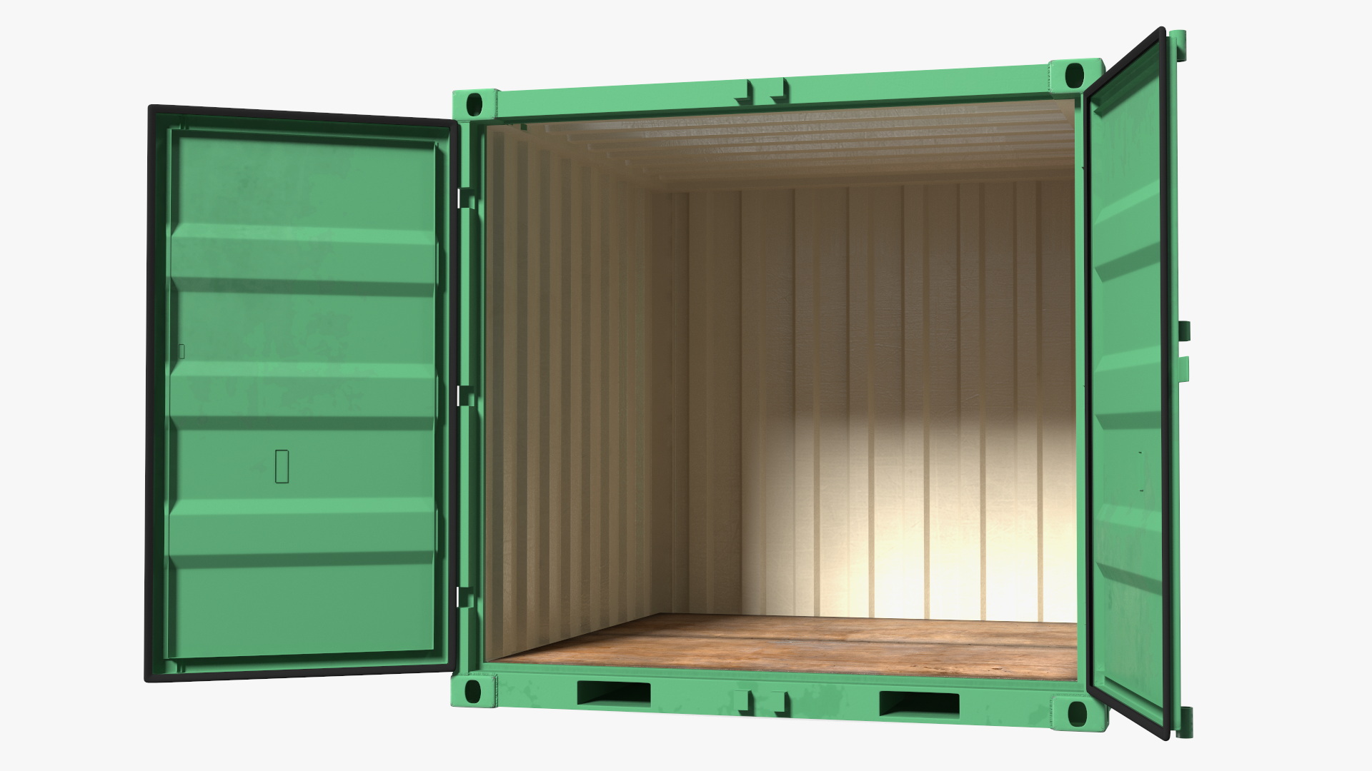 Shipping Container 8ft 3D