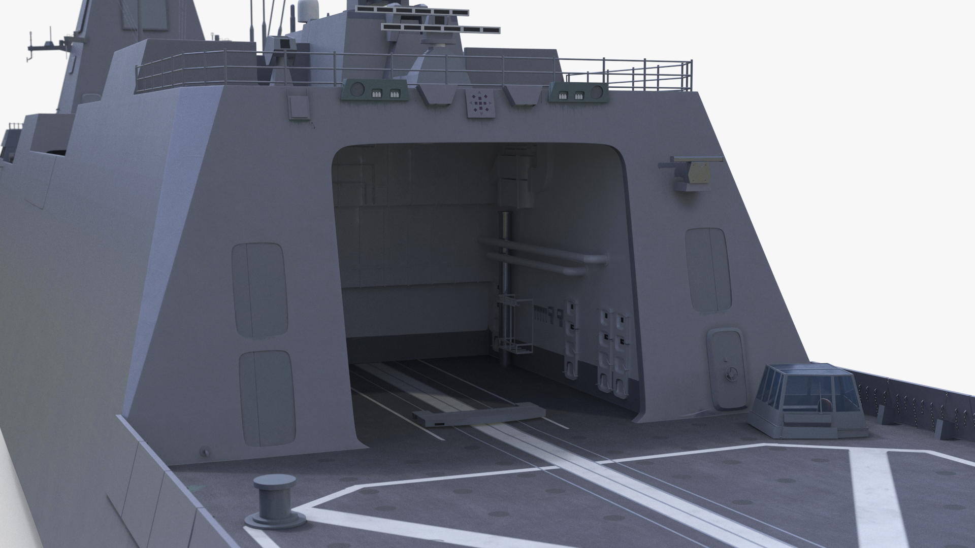 3D model Japanese Mogami Class Frigate FFM-2