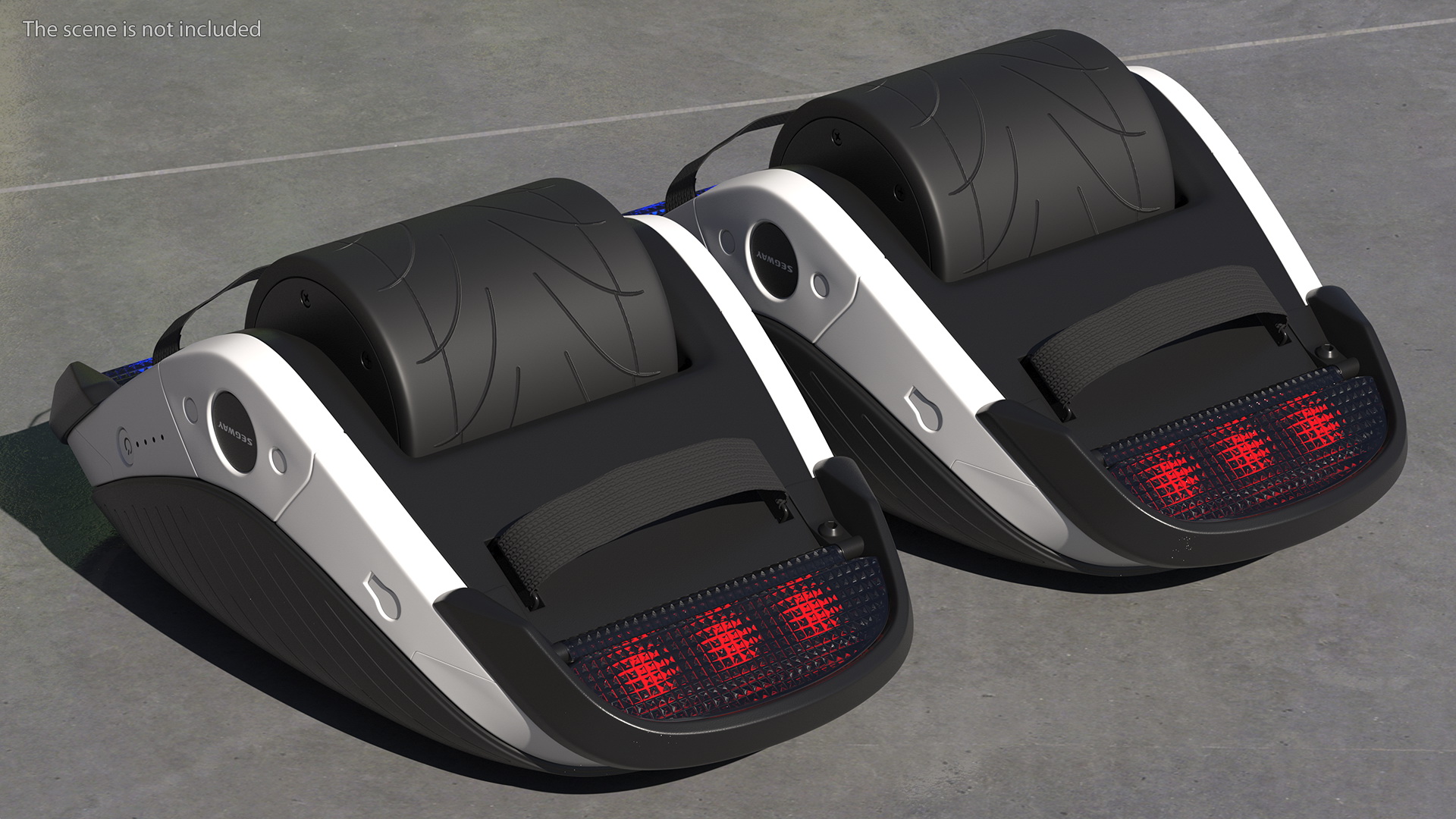 Segway Ninebot Drift W1 Hovershoes 3D model