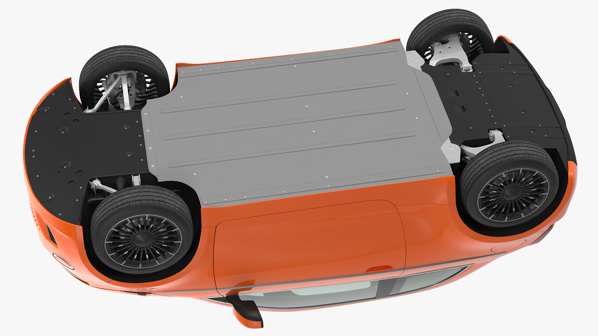 EV Compact Car 3D model