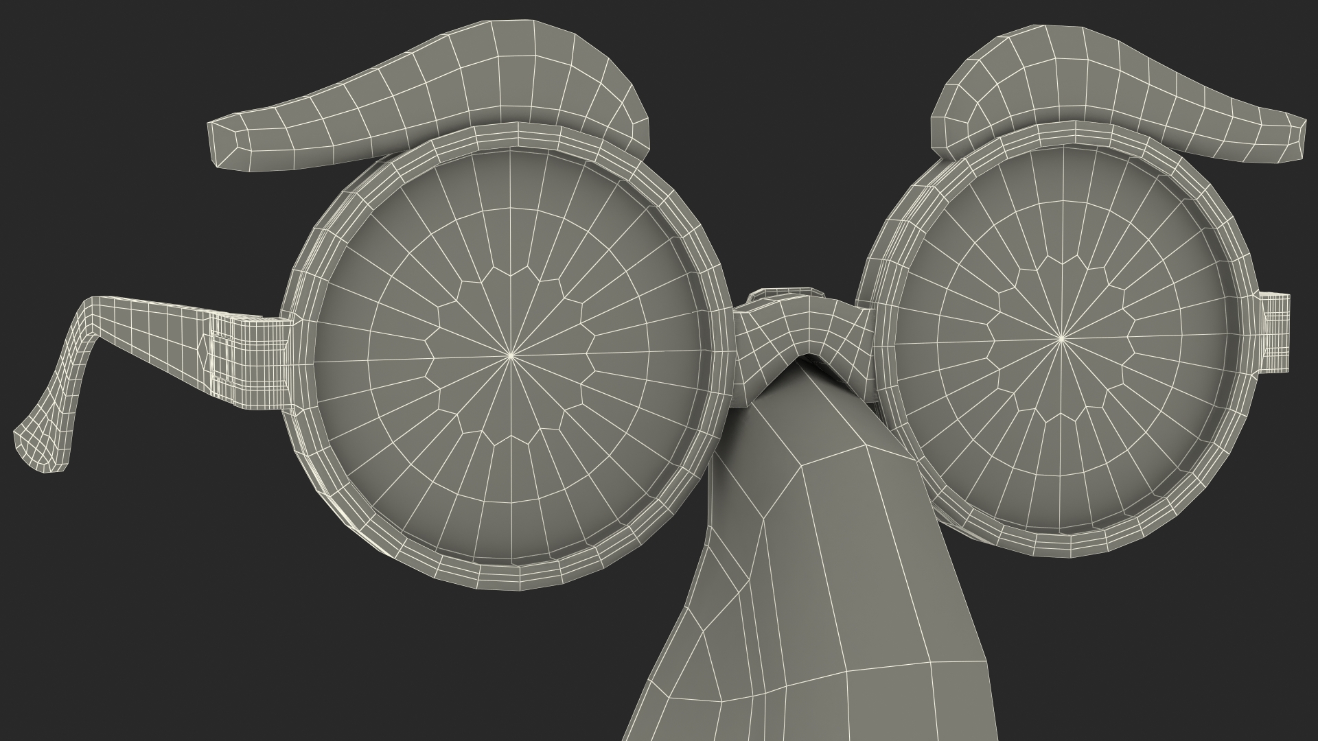 Groucho Disguise Glasses 3D model