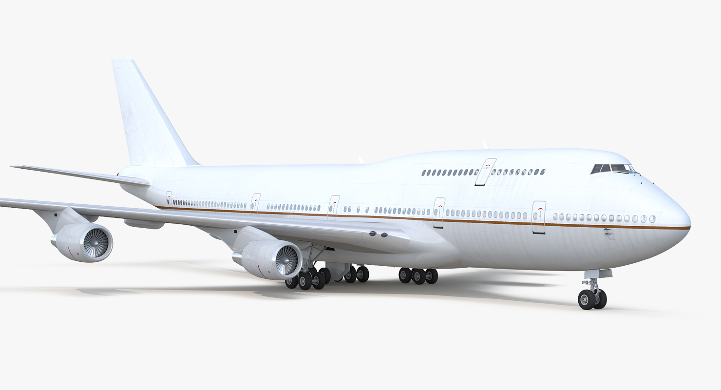 Boeing 747 400 Generic 3D