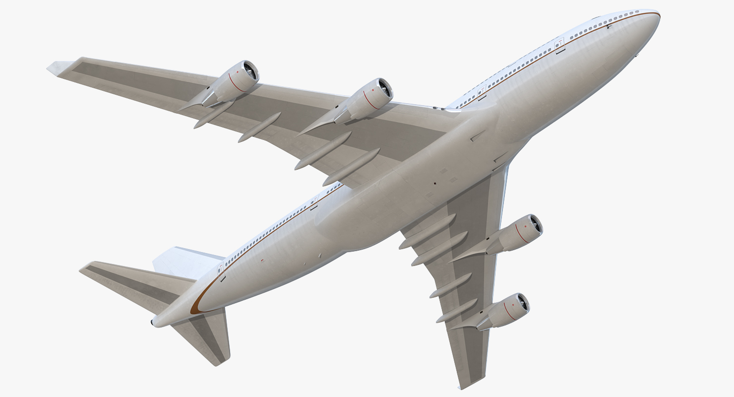 Boeing 747 400 Generic 3D