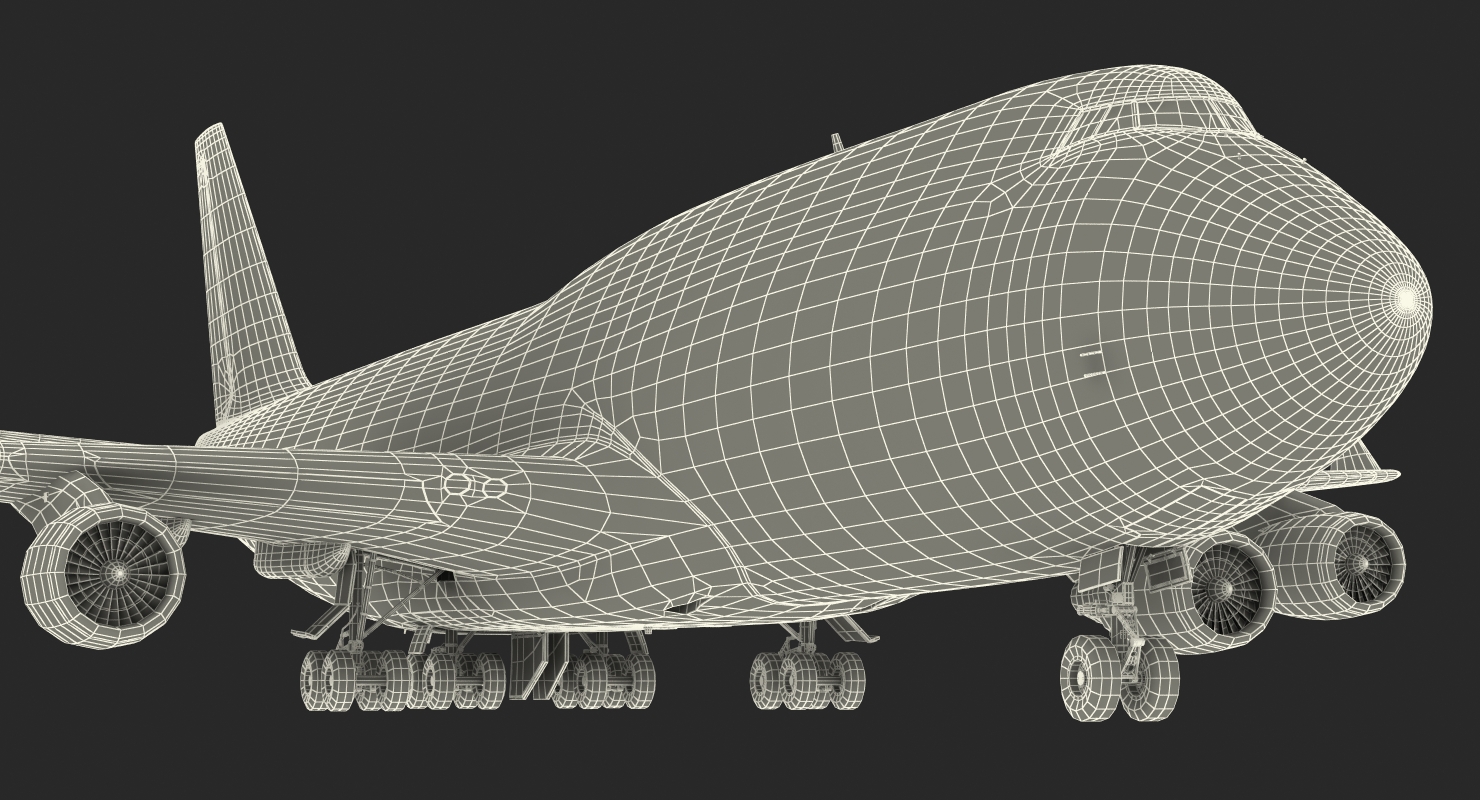 Boeing 747 400 Generic 3D