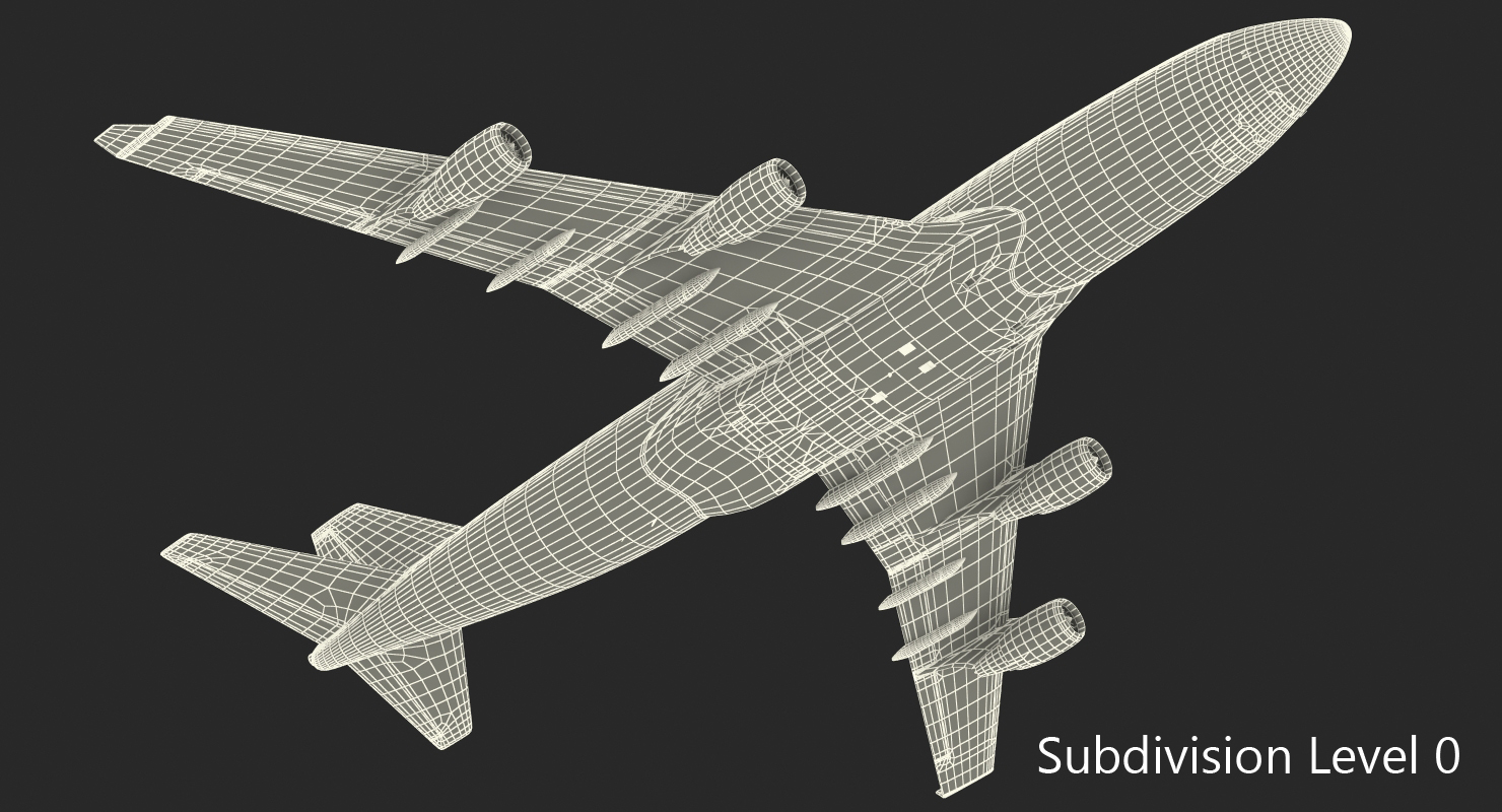 Boeing 747 400 Generic 3D