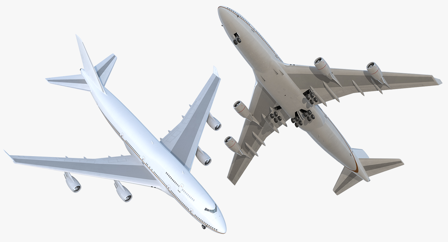 Boeing 747 400 Generic 3D