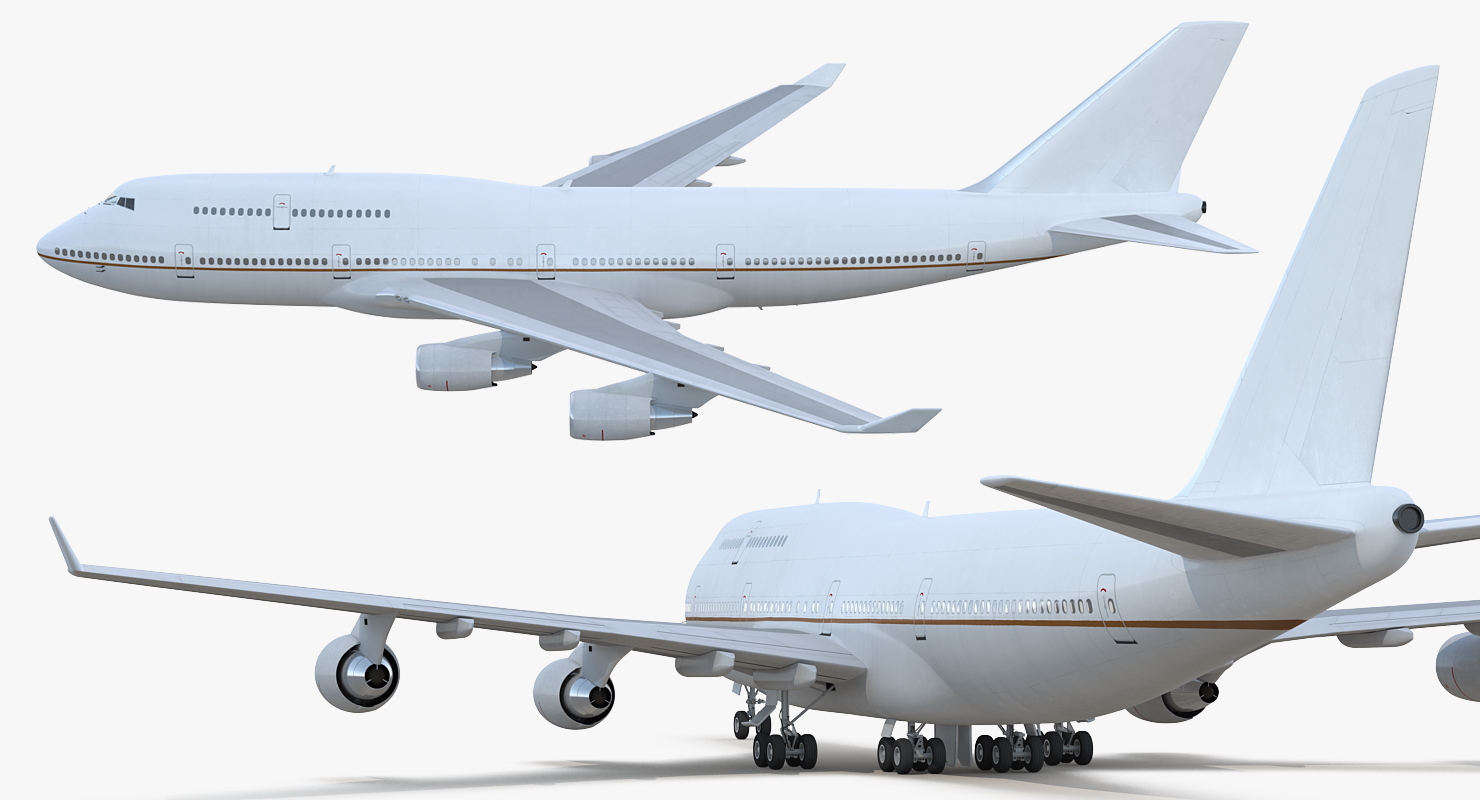 Boeing 747 400 Generic 3D