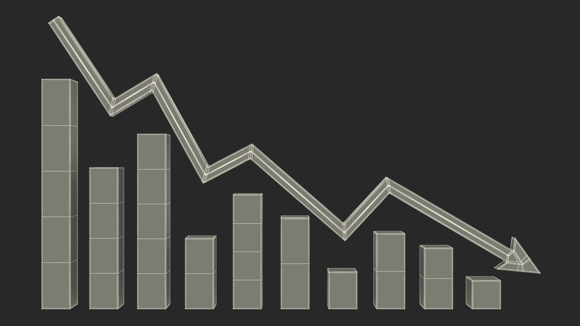 Broken Down Graph 3D