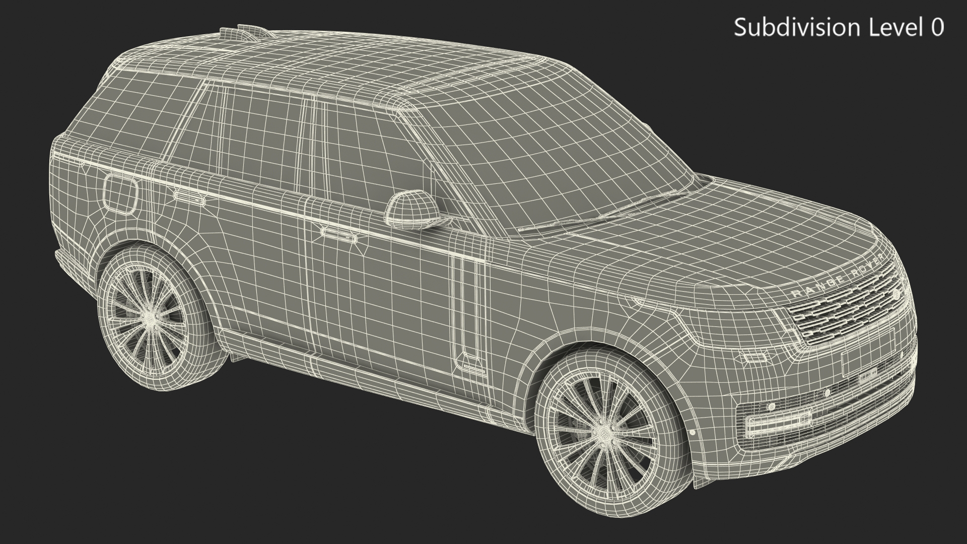 Range Rover 2022 Lights OFF 3D