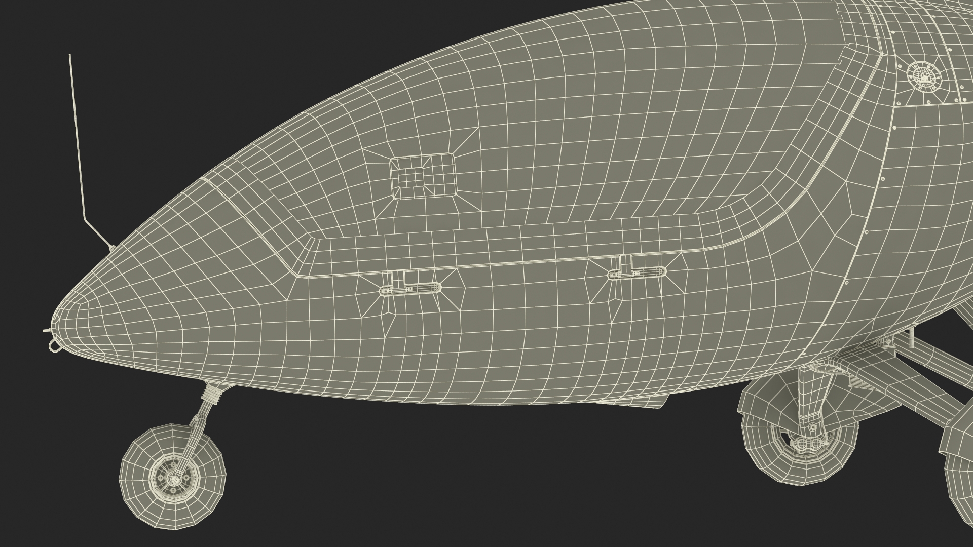 Rotorcraft Autogyro Blue 3D model