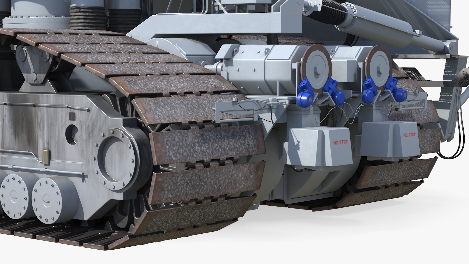 3D Crawler Tread model