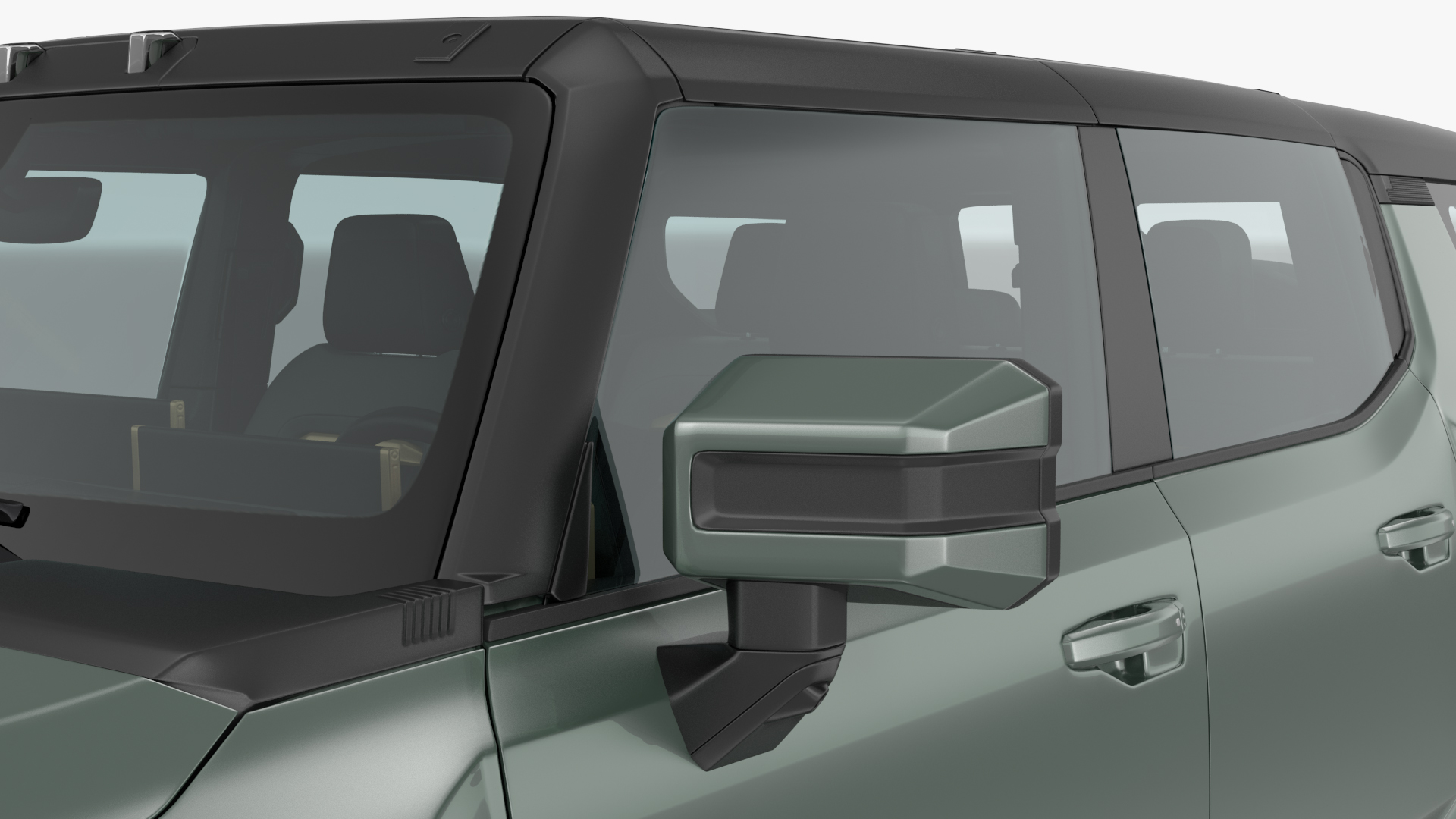 GMC Hummer EV SUV Rigged 3D model