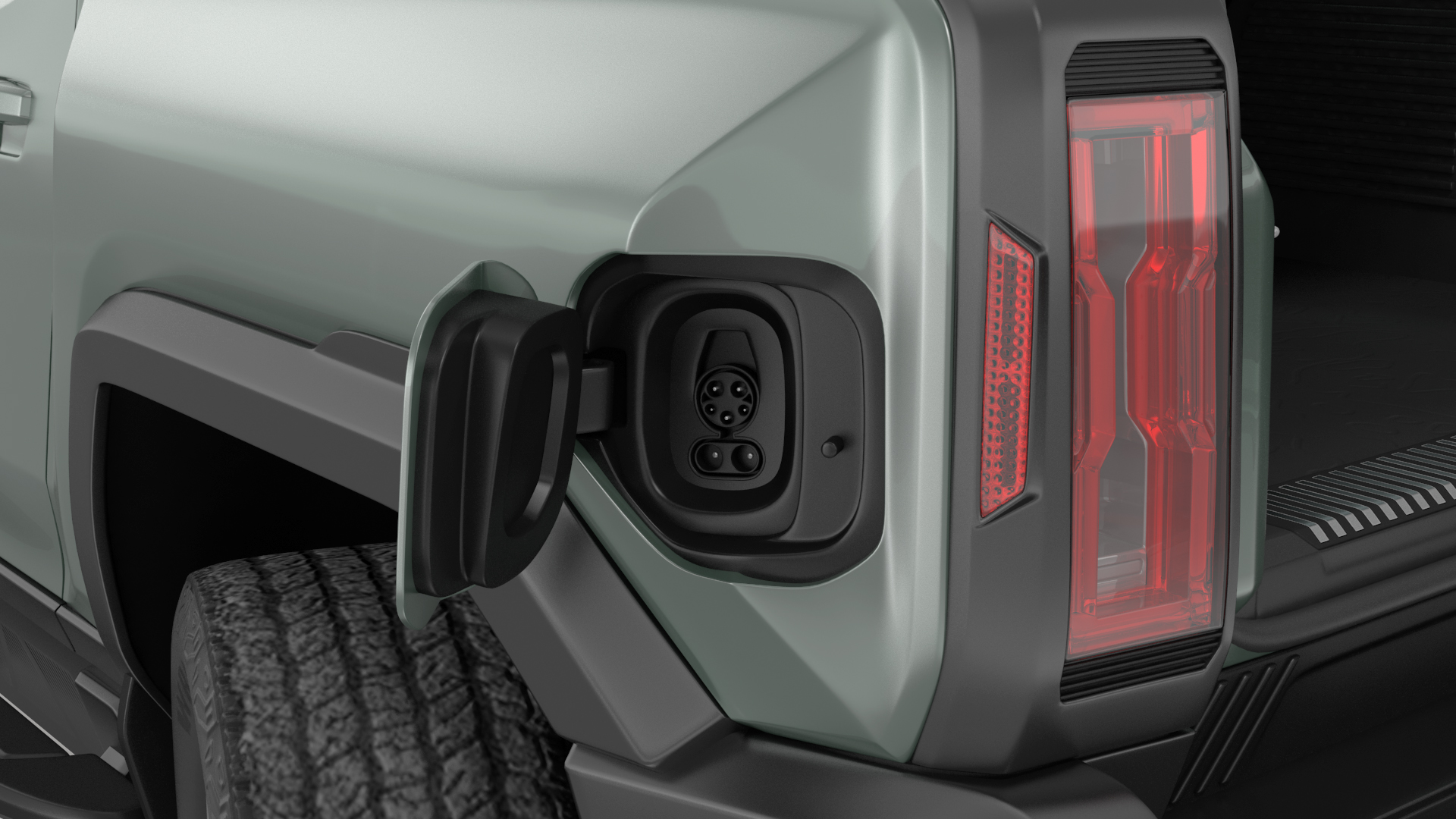 GMC Hummer EV SUV Rigged 3D model