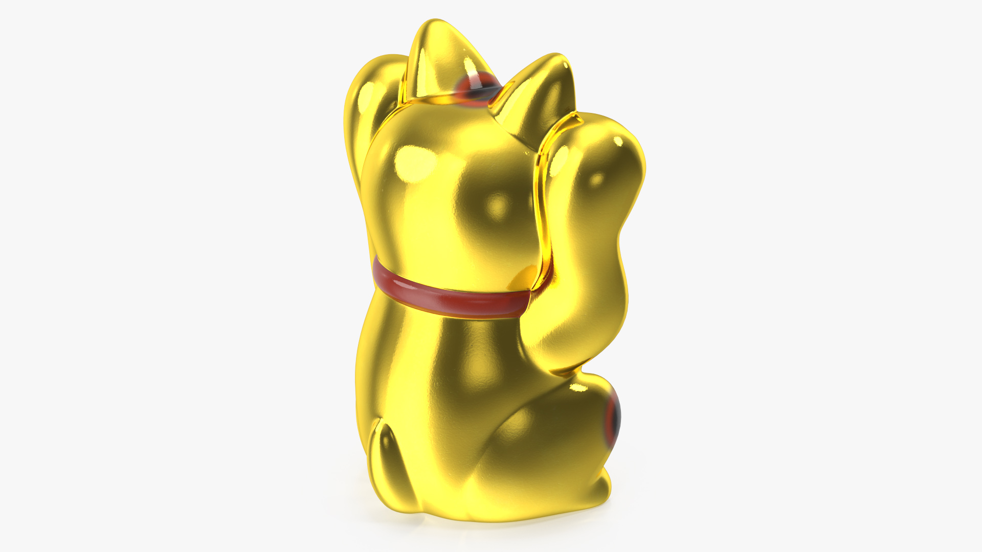 3D model Maneki Neko Lucky Cat Figurine