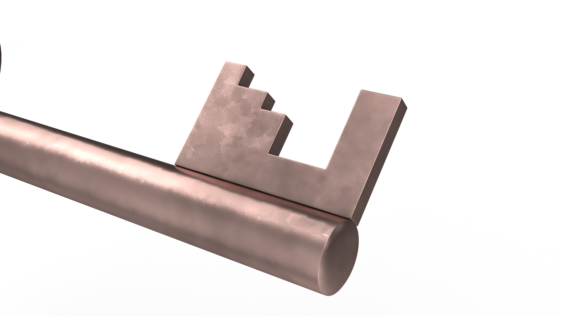 3D model Bronze Key