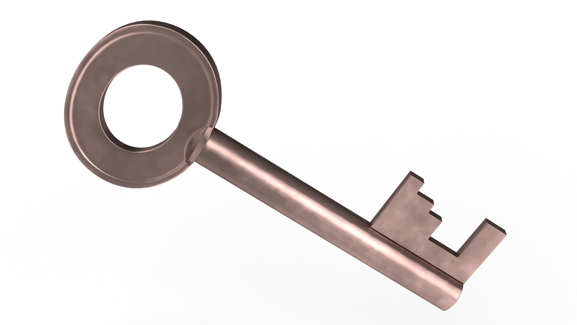 3D model Bronze Key