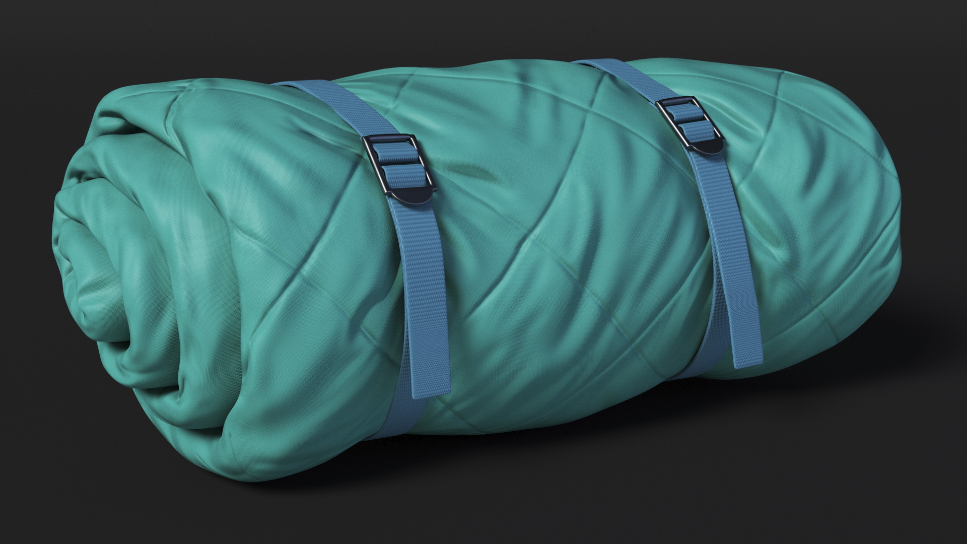 Rolled Up Sleeping Bag 3D