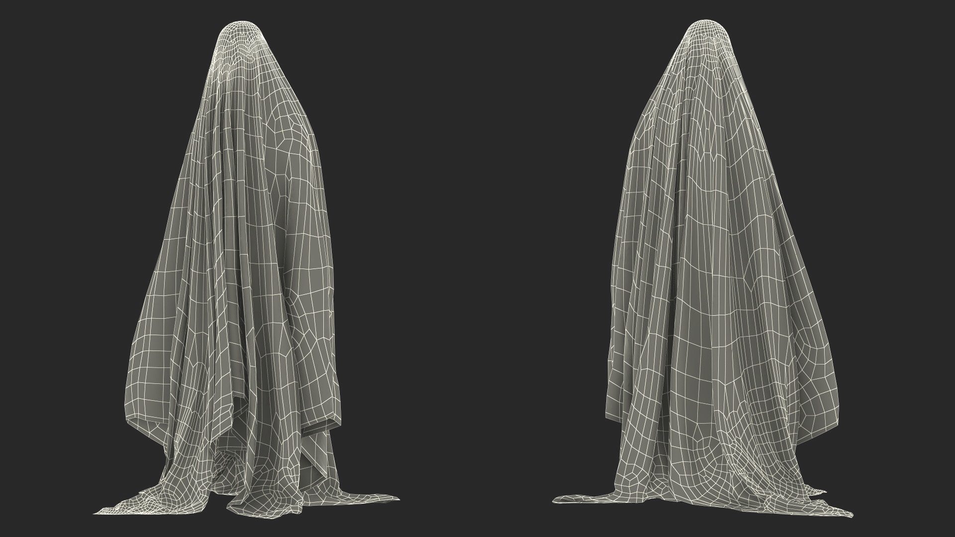 Ghost White Sheet 3D