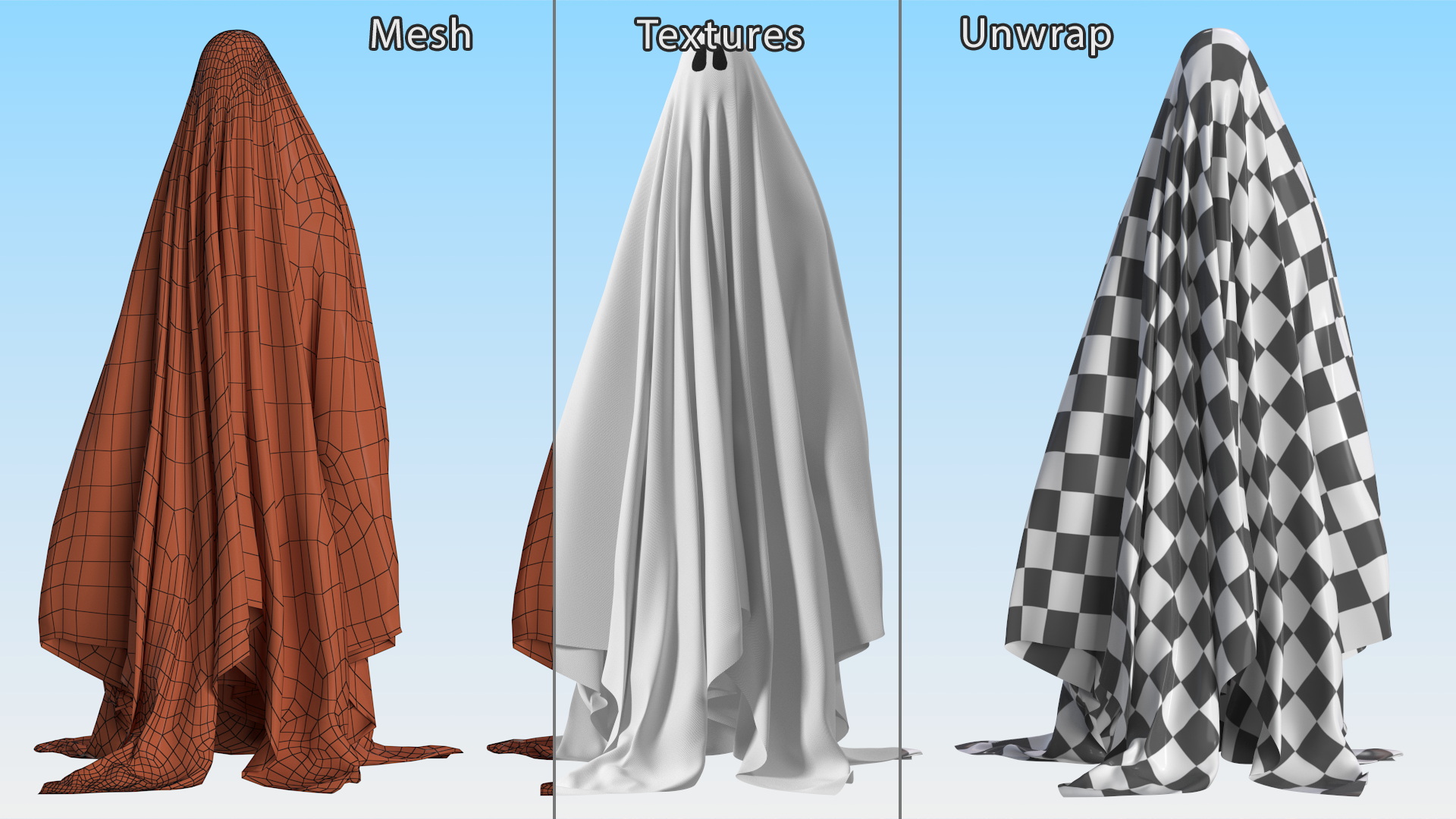 Ghost White Sheet 3D