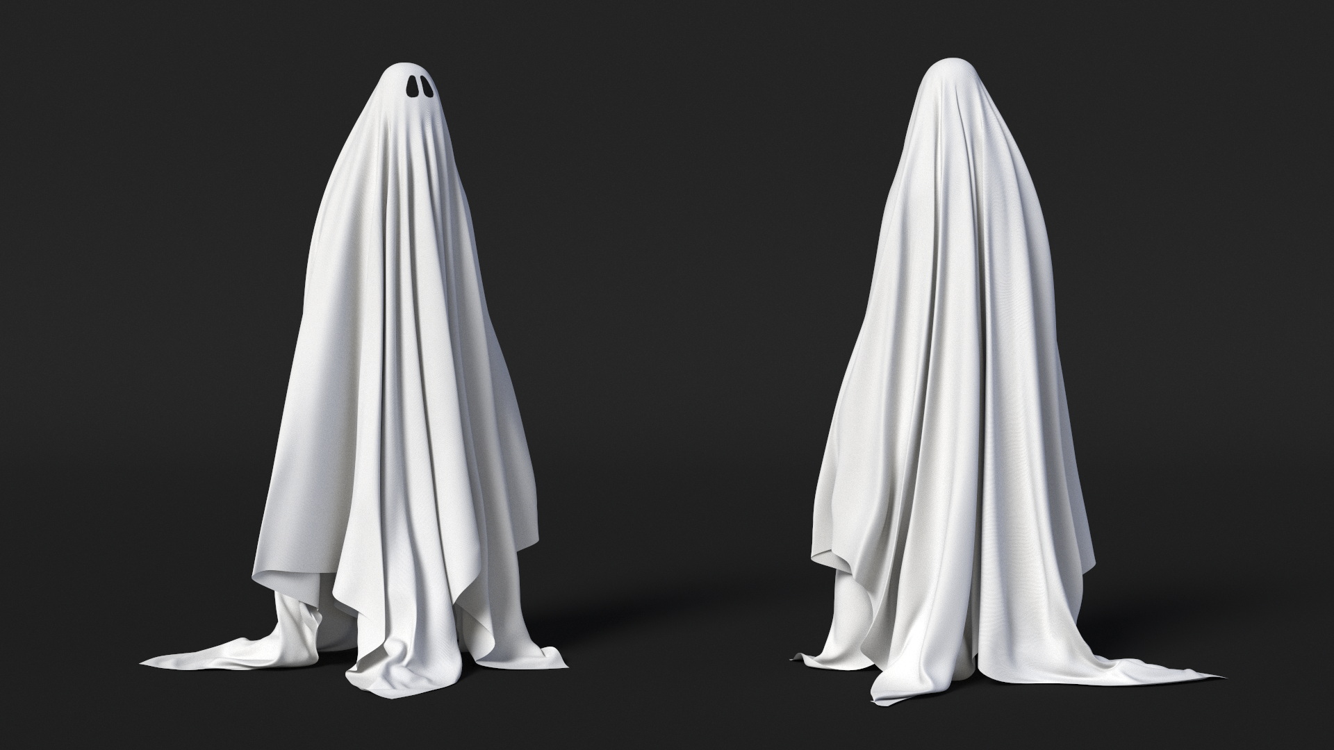 Ghost White Sheet 3D